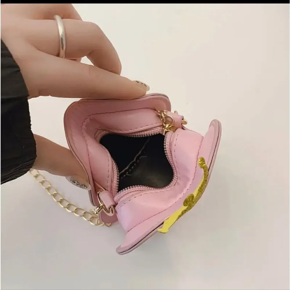 Girls Mini Princess Carriage Purse Bag